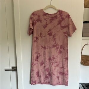Old Navy Pink Tie-Dye Dress